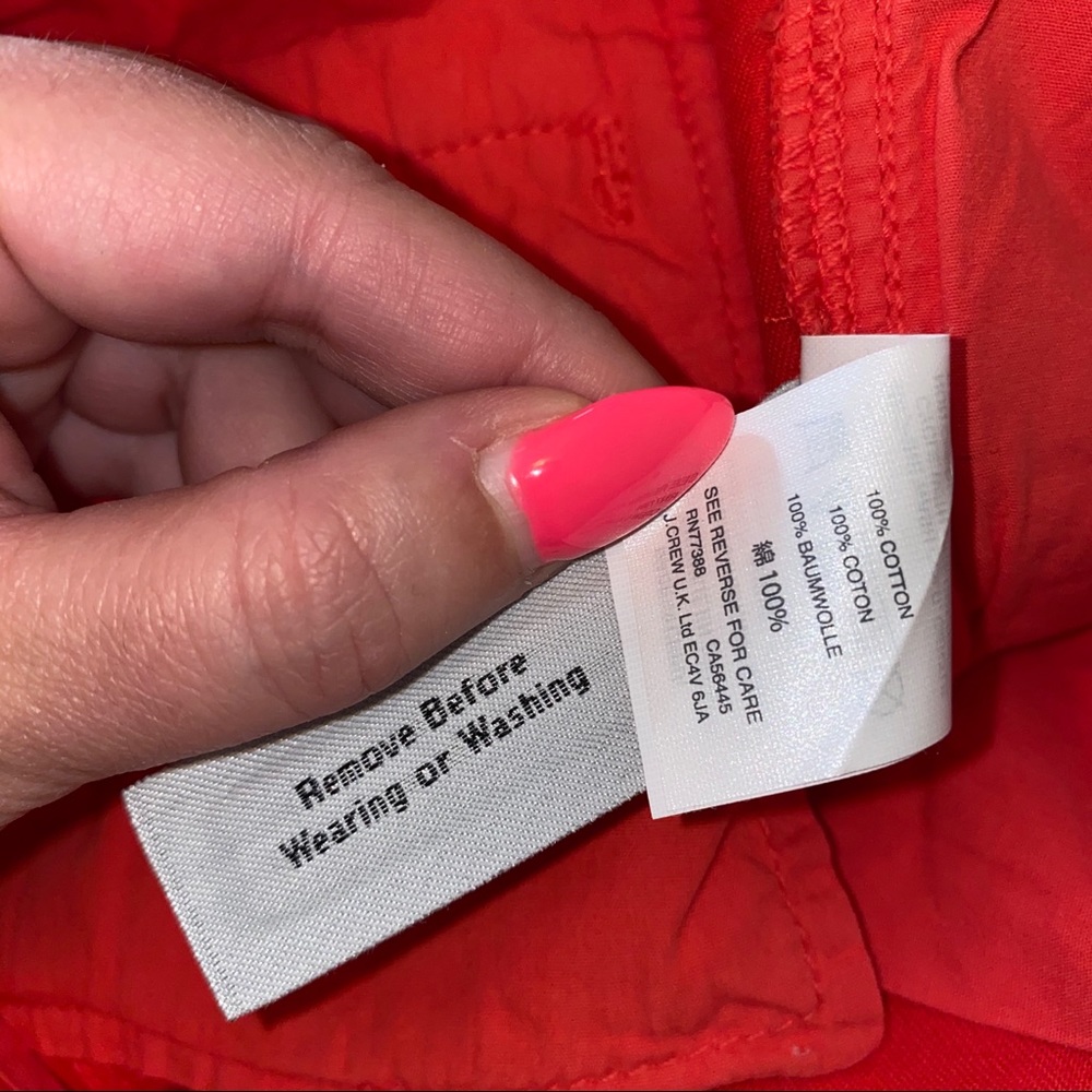 J. Crew Red Chino Shorts - Picture 5 of 5